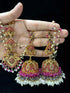 Noratan jhumke tika